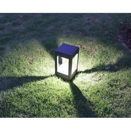 Immax NEO 07902L - LED RGB+CCT Stmívatelná venkovní lampa NEO LITE CUBE LED/10W/230V 2700-6500K IP67 Wi-Fi Tuya černá