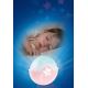 Infantino - Dětská lampička s projektorem 3xAA růžová