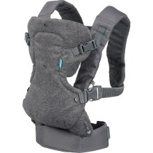 Infantino - Dětské nosítko FLIP ADVANCED 4v1 tmavě šedá