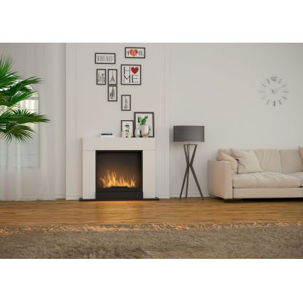 InFire - BIO krb 100x120 cm 3,5kW bílá