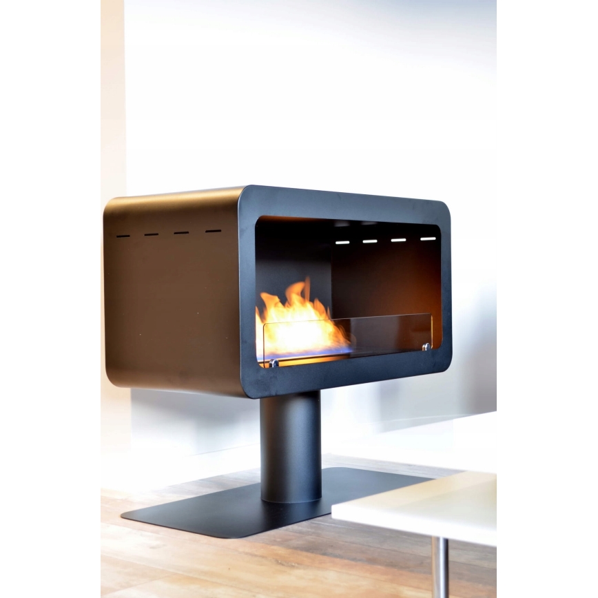 InFire - BIO krb 82,5x74,3 cm 3kW černá