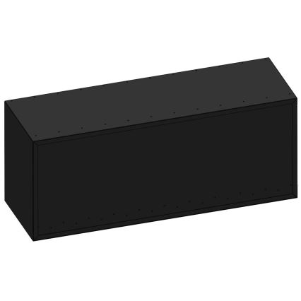 InFire - Rohový BIO krb 110x45 cm 3kW černá