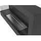 InFire - Rohový BIO krb 45x90 cm 3kW černá