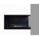 InFire - Rohový BIO krb 80x45 cm 3,5kW černá