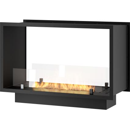 InFire - Vestavěný BIO krb 48,5x83,5 cm 3,5kW černá