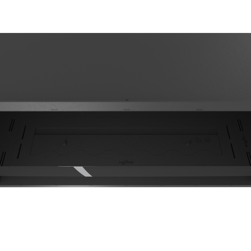 InFire - Vestavěný BIO krb 49,4x104,4 cm 6kW černá