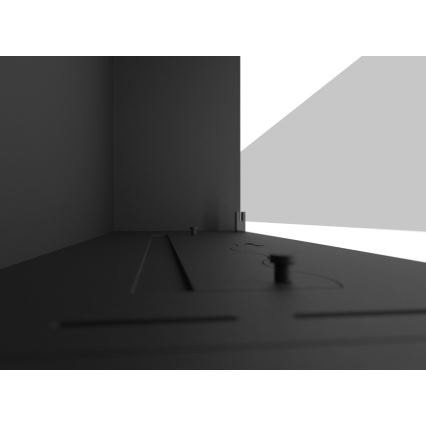 InFire - Vestavěný BIO krb 49,4x84,4 cm 3,5kW černá