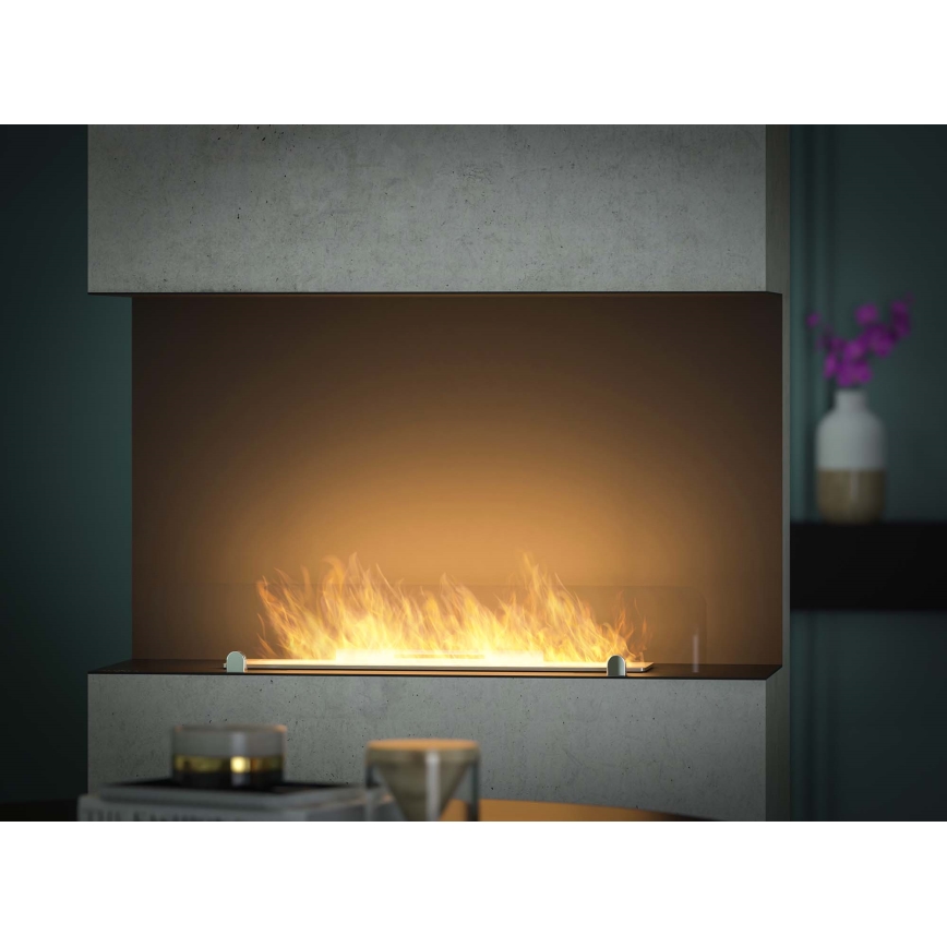 InFire - Vestavěný BIO krb 80x45 cm 3kW černá