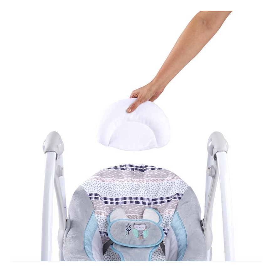 Ingenuity - Dětská houpačka s adaptérem a melodií ABERNATHY