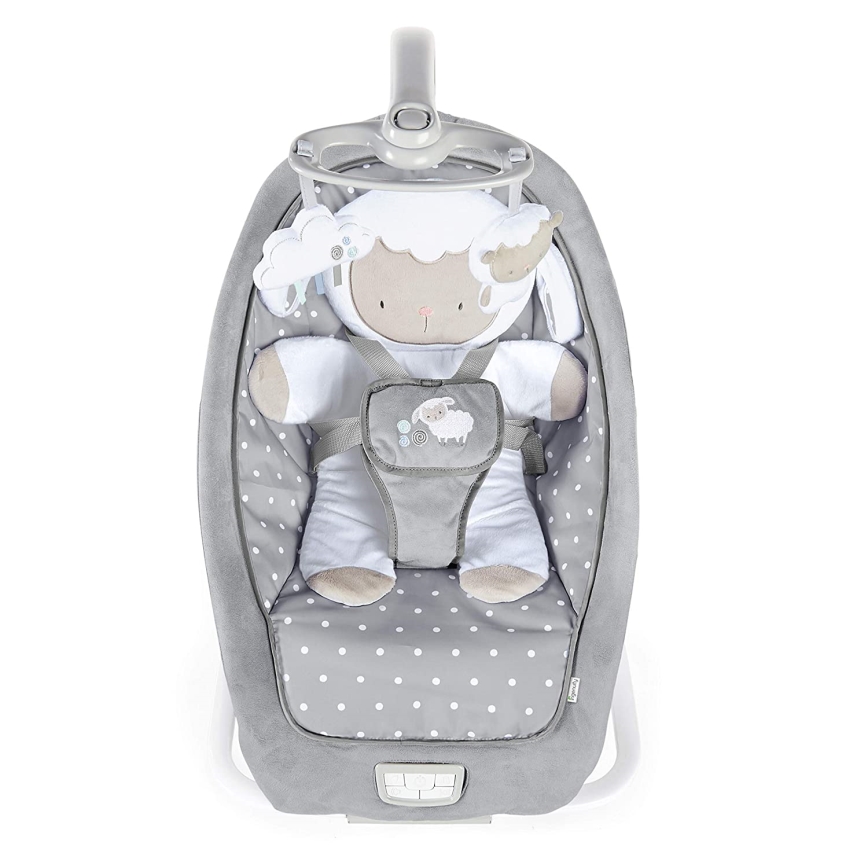 Ingenuity - Dětské houpátko s melodií CUDDLE LAMB 3xLR14