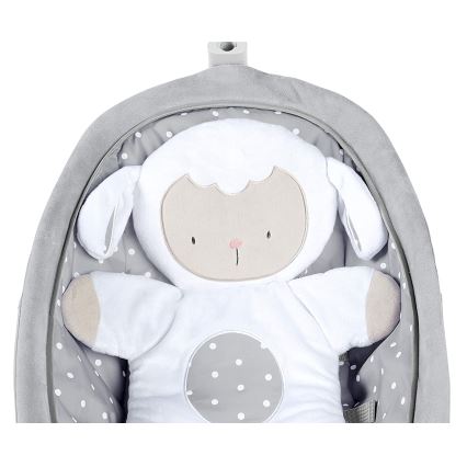 Ingenuity - Dětské houpátko s melodií CUDDLE LAMB 3xLR14