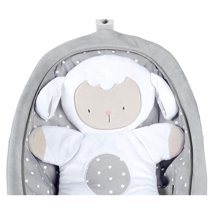 Ingenuity - Dětské houpátko s melodií CUDDLE LAMB 3xLR14