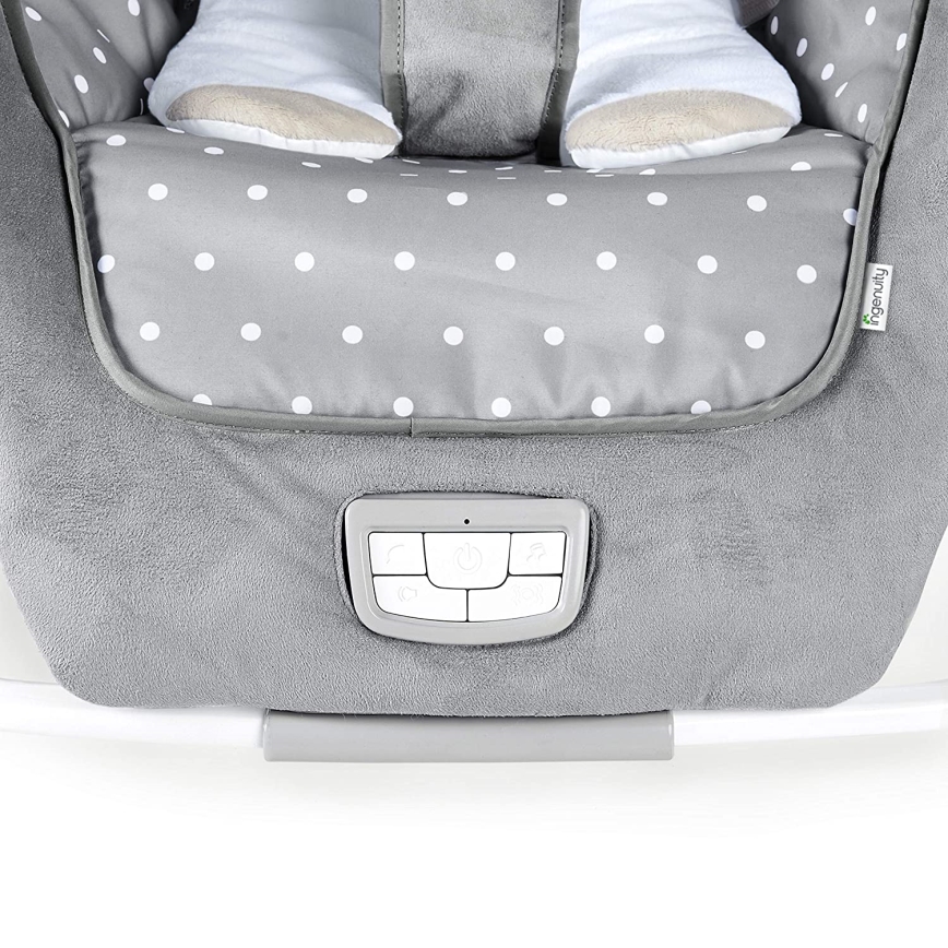 Ingenuity - Dětské houpátko s melodií CUDDLE LAMB 3xLR14
