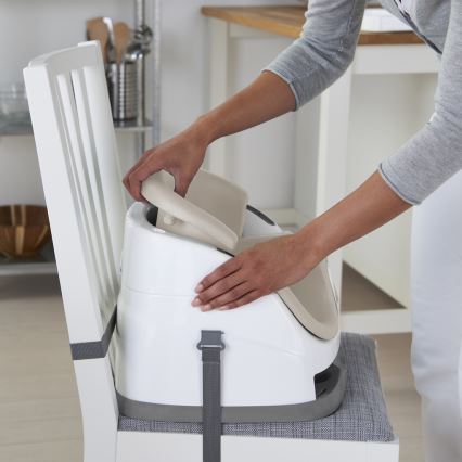 Ingenuity - Podsedák na jídelní židli 2v1 BABY BASE béžová