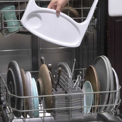 Ingenuity - Podsedák na jídelní židli 2v1 BABY BASE béžová