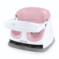 Ingenuity - Podsedák na jídelní židli 2v1 BABY BASE růžová