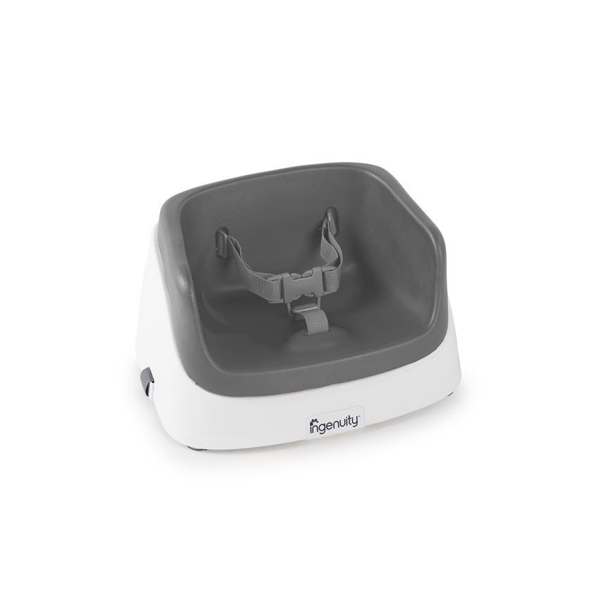 Ingenuity - Podsedák na jídelní židli 2v1 SMARTCLEAN TODDLER šedá