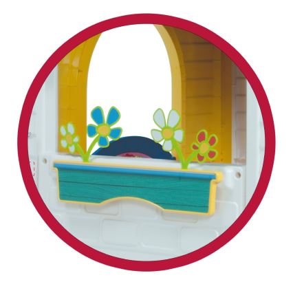 Injusa - Dětský zahradní domek škola