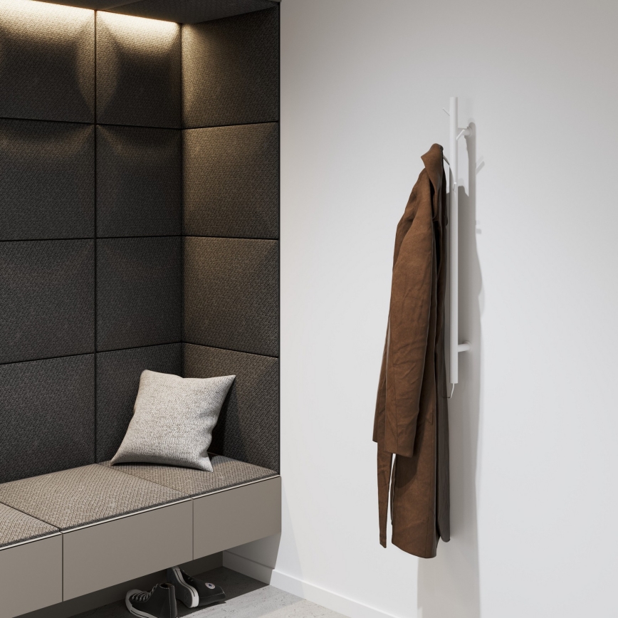 Instal Projekt - Elektrický sušák TUBIES 32W 85x9 cm bílá