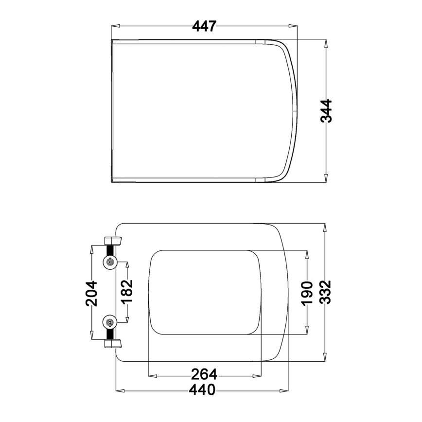 Isvea - Záchodové prkénko SoftClose PURITY bílá