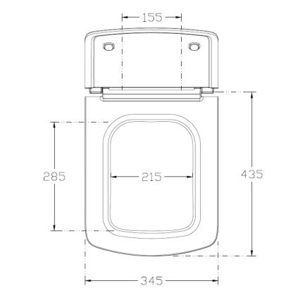 Isvea - Záchodové prkénko SoftClose PURITY bílá