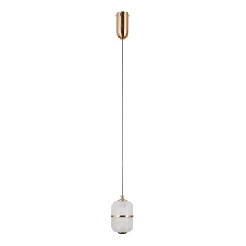 ITALUX - LED Lustr na lanku ALANI LED/6W/230V 3000K zlatá