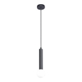 ITALUX - Lustr na lanku FILANO 1xG9/5W/230V černá