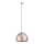ITALUX - Lustr na lanku HARLEY 1xE27/40W/230V rose gold