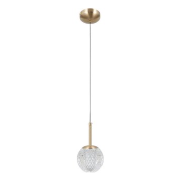 ITALUX - Lustr na lanku PADRI 1xG9/5W/230V zlatá