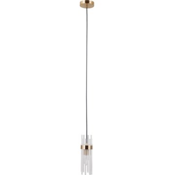 ITALUX - Lustr na lanku TARASO 1xE14/40W/230V zlatá