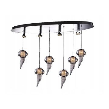 ITALUX MD115824-6PLUS4L - Lustr na lanku CARLO 10xG4/20W/230V