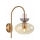 ITALUX - Nástěnná lampa FANDA 1xE27/40W/230V zlatá/kouřová béžová