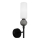 ITALUX - Nástěnná lampa SANTOS 1xG9/40W/230V černá
