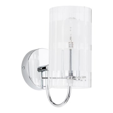 ITALUX - Nástěnné svítidlo MAX 1xE27/60W/230V lesklý chrom