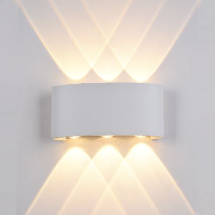 ITALUX - LED Venkovní nástěnné svítidlo GILBERTO 3xLED/2W/230V 3000K IP54