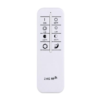 ITALUX - LED Stmívatelné stropní svítidlo TEMPIO LED/55W/230V 3000-6500K 50x50 cm bílá + dálkové ovládání