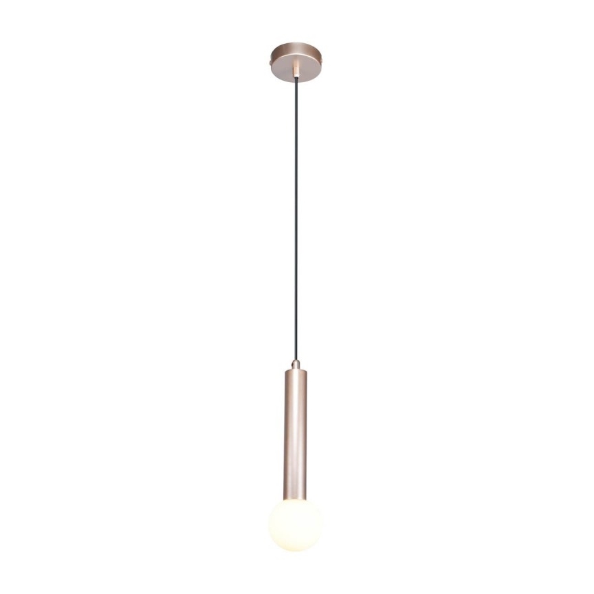 ITALUX - Lustr na lanku FILANO 1xG9/5W/230V rose gold