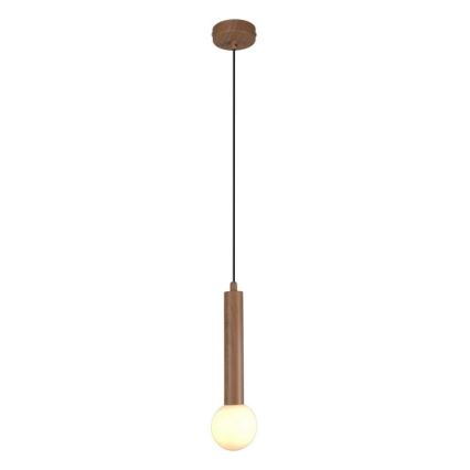 ITALUX - Lustr na lanku FILANO 1xG9/5W/230V hnědá