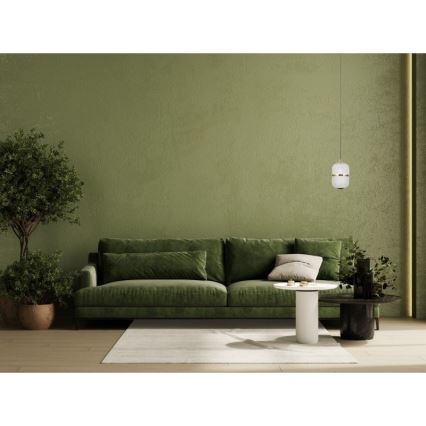 ITALUX - LED Lustr na lanku ALANI LED/6W/230V 3000K černá/zlatá