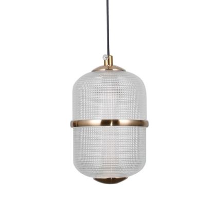 ITALUX - LED Lustr na lanku ALANI LED/6W/230V 3000K černá/zlatá