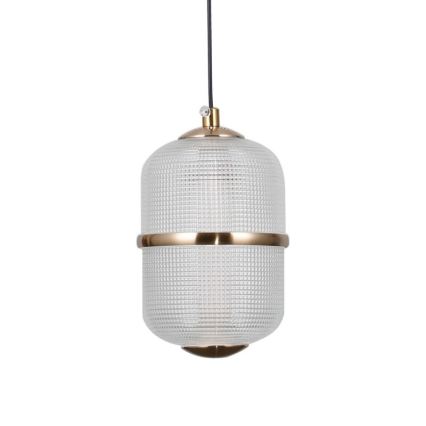 ITALUX - LED Lustr na lanku ALANI 5xLED/5,6W/230V 3000K zlatá