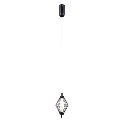 ITALUX - LED Lustr na lanku SEVILLA LED/5W/230V 3000K černá