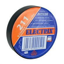 Izolační páska ELECTRIX 15mm x 20m černá