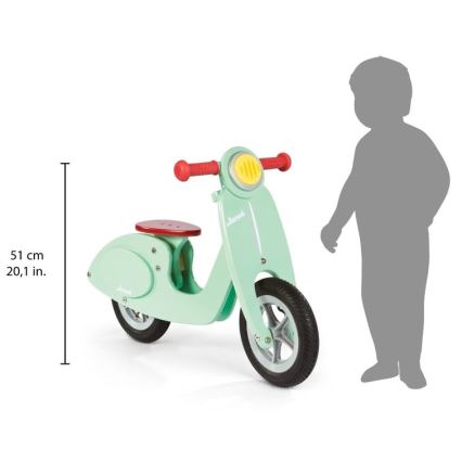 Janod - Dětské odrážedlo VESPA zelená