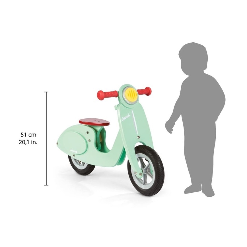 Janod - Dětské odrážedlo VESPA zelená