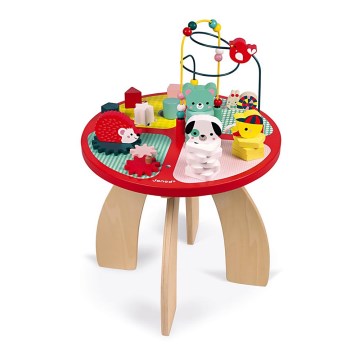 Janod - Dětský interaktivní stolek BABY FOREST