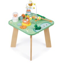 Janod - Dětský interaktivní stolek louka