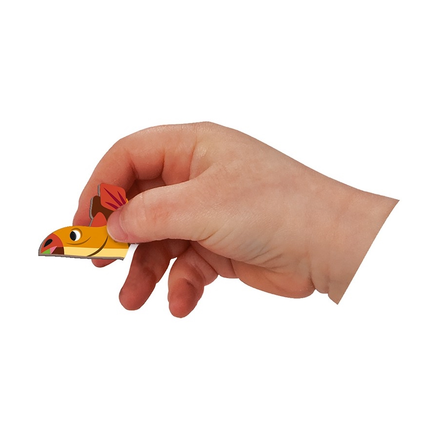 Janod - Magnetická interaktivní sada MAGNETIBOOK dinosauři