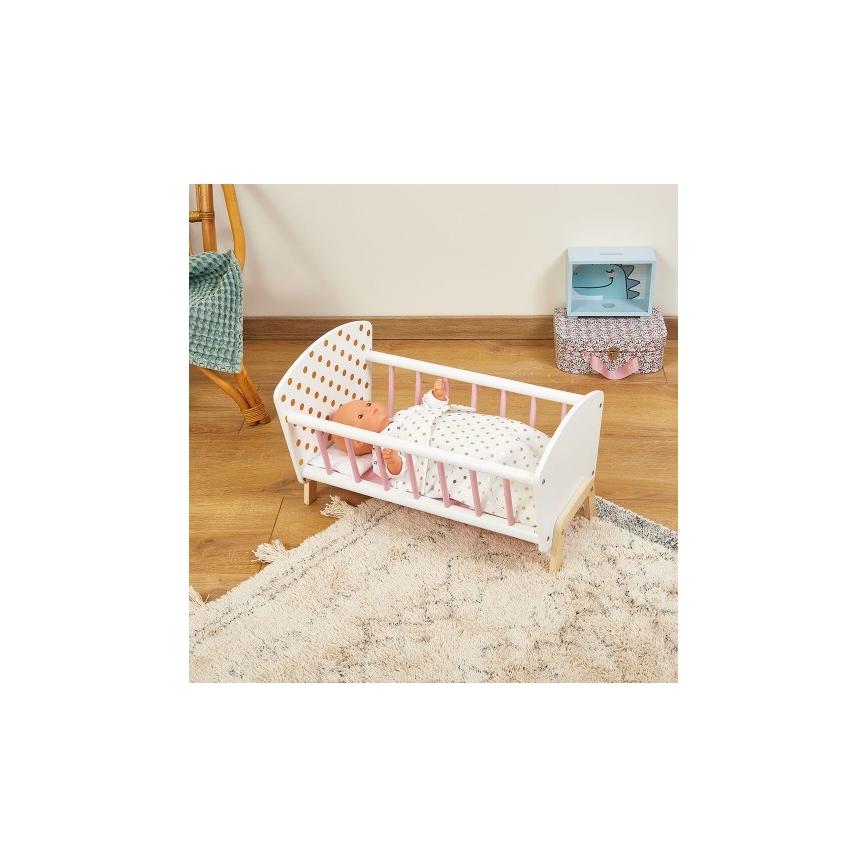 Janod - Postýlka pro panenku CANDY CHIC