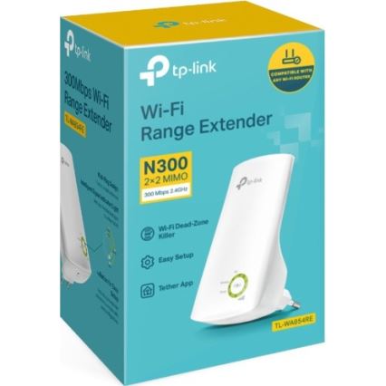 Jednopásmový Wi-Fi 4 Extender N300